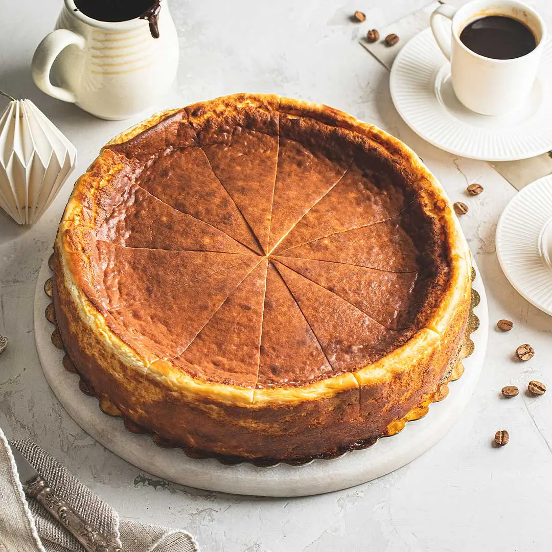 Kaymaklı San Sebastian Cheesecake